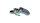 Grace Glass Amsterdam Pollinator Grinder - Amsterdam Schriftzug - Rainbow - D 50 mm