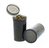 Kunststoffdose mit Pop Up Deckel - 70ml D 42 mm H 70 mm - Grau