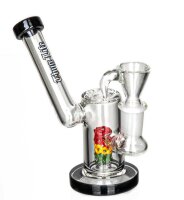 Glasbong - Thug Life - Sidecar Special Black 14,5er H 13 cm D 32 mm
