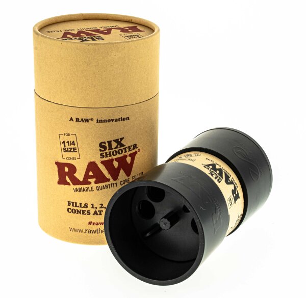 RAW Six Shooter QT - Hülsenfüller - für 1 1/4 Cones