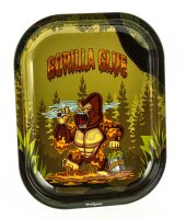 Rolling Tray "Best Buds Gorilla Glue" 18x14x1,5 cm - Mini