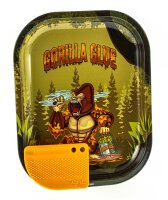 Rolling Tray "Best Buds Gorilla Glue" 18x14x1,5 cm - Mini