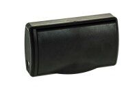 Schnupftabakdose/Spender "Snuffmaster" 88x50x30 mm - Kunststoff - Schwarz