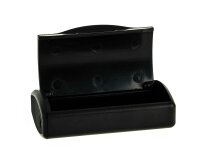 Schnupftabakdose/Spender "Snuffmaster" 88x50x30 mm - Kunststoff - Schwarz