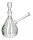 Black Leaf Glasbong - Mini 14,5er H 17 cm WS 3,2 mm - mit Logo
