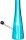 Hollandbong mit Kickloch - Hellblau - mit Schlauch - H 40 cm