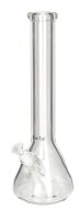 Black Leaf Glasbong 18,8er auf 14,5er - Kolbenbong - H 39,5 cm D 140/51 mm WS 9 mm