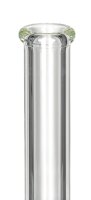 Black Leaf Glasbong 18,8er auf 14,5er - Kolbenbong - H 39,5 cm D 140/51 mm WS 9 mm