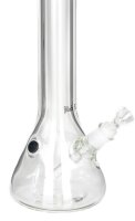 Black Leaf Glasbong 18,8er auf 14,5er - Kolbenbong - H 39,5 cm D 140/51 mm WS 9 mm