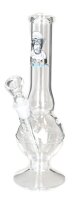 Greenline Glasbong 12,5er - mit Bauch & Affen Motiv- H 19 cm D 24 mm