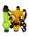 Heisenberg - Gasmaske/Bongmaske - Acrylbong H 26 cm D 35/60 mm - Maske H 25 cm B:17 cm Kunststoff+ Silik