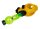 Heisenberg - Gasmaske/Bongmaske - Acrylbong H 26 cm D 35/60 mm - Maske H 25 cm B:17 cm Kunststoff+ Silik