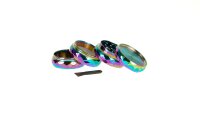 Champ High - Pollinatorgrinder 4tlg. - Rainbow Diamond SMALL - D 40 mm - Rainbow