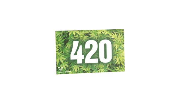 Grinder Card - 420 Hanfblätter - Grün