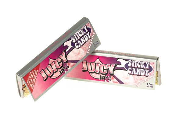 Juicy Jays - 1 1/4 Super Fine - Sticky Candy - 32 Blättchen