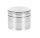 Alugrinder mit Pollinator/Sieb CNC D 50 mm H 36 mm - 4-part - Silber