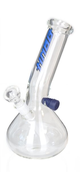 Heisenberg Glasbong 14,5er - Lady Killer - H 22 cm D 38 mm WS 3,5 mm