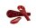 Purpfeife Spoon "GHODT" L 10 cm - Rot