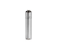 Clipper Feuerzeug aus Metall - Carbon (Schwarz/Grau)