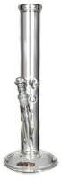 G-Spot Glasbong "Zylinder Eis" ohne Panzerschliff H 40 cm D 50 mm
