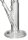 G-Spot Glasbong "Zylinder Eis" ohne Panzerschliff H 40 cm D 50 mm