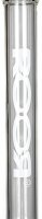 ROOR Glasbong 18,8er H 55 cm WS 5 mm; Dealers` Cup weiss ICE mit Kickloch