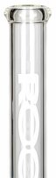 ROOR Glasbong 18,8er H 55 cm WS 5 mm; Dealers` Cup weiss ICE mit Kickloch