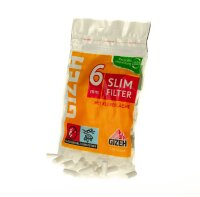 GIZEH Slim Filter - 6 mm - 120Stk.