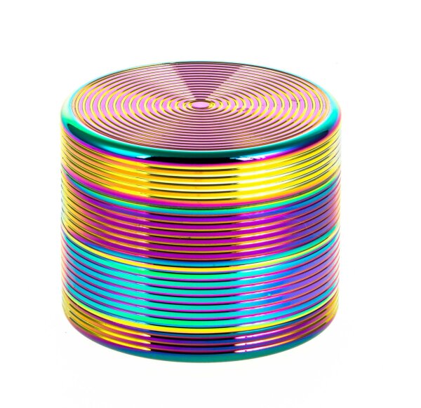 Pollinator Grinder - Riffel - D 50 mm H 45 mm - Regenbogen