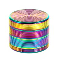 Pollinator Grinder - Riffel - D 50 mm H 45 mm - Regenbogen