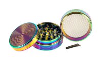 Pollinator Grinder - Riffel - D 50 mm H 45 mm - Regenbogen