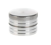 Alugrinder 2 tlg. H 20 mm D 30 mm - Silber