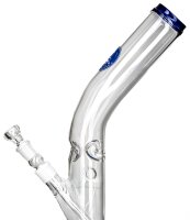 Heisenberg Glasbong 18,8er - Slick Rick - H 38 cm D 55 mm WS 3,2 mm - ICE