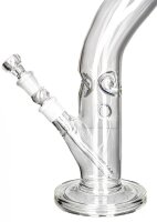 Heisenberg Glasbong 18,8er - Slick Rick - H 38 cm D 55 mm WS 3,2 mm - ICE