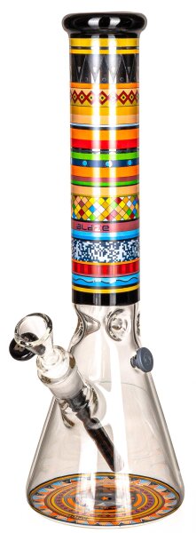 Blaze Glasbong "Totem" H 37 cm NS 18,8/14,5 mm WS 7 mm