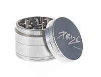 Purize Pollinatorgrinder - D 48 mm H 40 mm - Silber mit mattem Logo