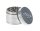 Purize Pollinatorgrinder - D 48 mm H 40 mm - Silber mit mattem Logo