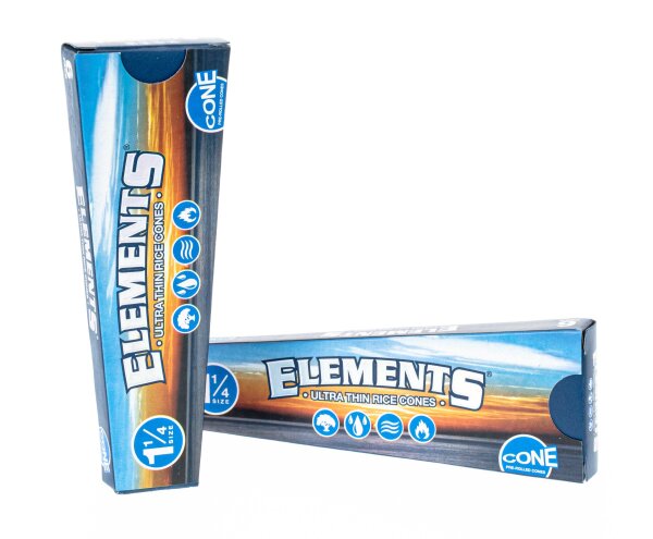 Elements Ultra Thin Rice Cones - 1 1/4 - 6 Stk.