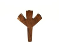 Jointhalter "Trident" Holz 3-Fach Adapter L 8,5 cm