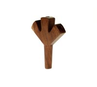 Jointhalter "Trident" Holz 3-Fach Adapter L 8,5 cm