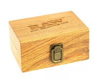 Raw Holzbox mit Logo 120x56x85 mm