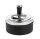 Aschenbecher / Schleuderascher Farbe: Matt Schwarz/Silber - D 11,0 cm