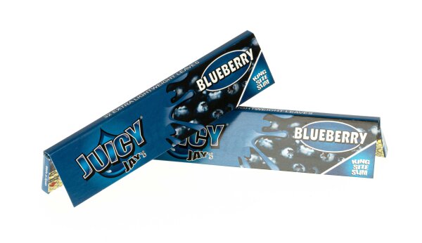 Juicy Jays - King Size Slim - Blueberry - 32 Blättchen