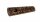 Holzpfeife mit Leaf verziert L 9 cm