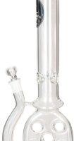 Heisenberg Glasbong 18,8er - Cheese Perc 1.0 - Cheese + 2x Duschkopf Percolator - H 58 cm D 54 mm WS 5