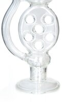 Heisenberg Glasbong 18,8er - Cheese Perc 1.0 - Cheese + 2x Duschkopf Percolator - H 58 cm D 54 mm WS 5