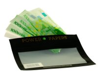 Power Papers - Super King Size Slim - einzeln bedruckt 100 Euro Motiv - 12x Blättchen + 12xFiltertip