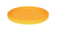 Oil Black Leaf - Silikonschale D 120 mm H 15 mm Rund - Orange