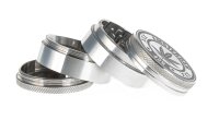 Amsterdam Pollinator Grinder - 420 - Silber - D 50 mm