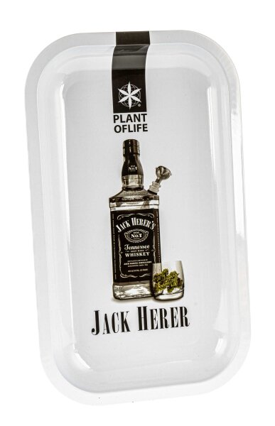 Rolling Tray "Desingner 2 Jack Herer" 27x16 cm - Small